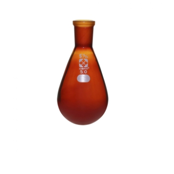 日本SIBATA柴田科學滑動茄子瓶棕色005270-15100