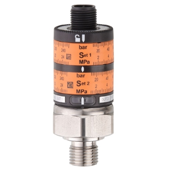 德國IFM易福門帶直觀開關點設定的壓力傳感器PK5520 PK-400-SFG14-PSPKG/US/ /W