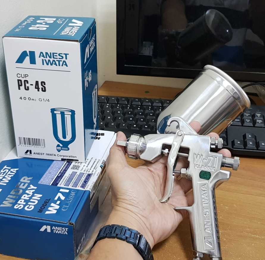 ANEST IWATA阿耐思特巖田小型自動噴槍 WIDER1A-10E2P