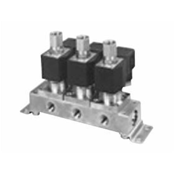 CKD喜開理多種流體直動式2通電磁集成閥GAG432G-4-10-DC 100V